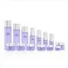 Straight Round Green Cosmetic Packaging 5g 120ml Skincare Set Bottle