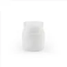 White CR Child Resistant Glass Jar