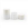White CR Child Resistant Glass Jar