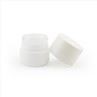 White CR Child Resistant Glass Jar