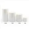 White CR Child Resistant Glass Jar