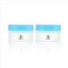 White Frosted Child Proof Jar With Colored Cap