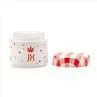 Clear Hexagonal Plastic Childproof Jar