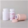 White Pet Pill Bottle Child Resistant Plastic Jar 150ml 175ml