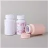 White Pet Pill Bottle Child Resistant Plastic Jar 150ml 175ml