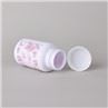 White Pet Pill Bottle Child Resistant Plastic Jar 150ml 175ml