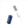 Wholesale Blue Straight Round Cosmetic Containers 30 40 50 80 100 120ml Glass Skincare Packaging