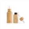 Wooden Glass Essential Oil Bottle With Dropper