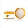 Yellow Pp Plastic Cream Jar