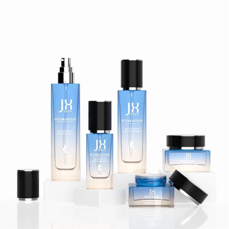 Square Thick Bottom Cosmetic Bottle Packaging Containers