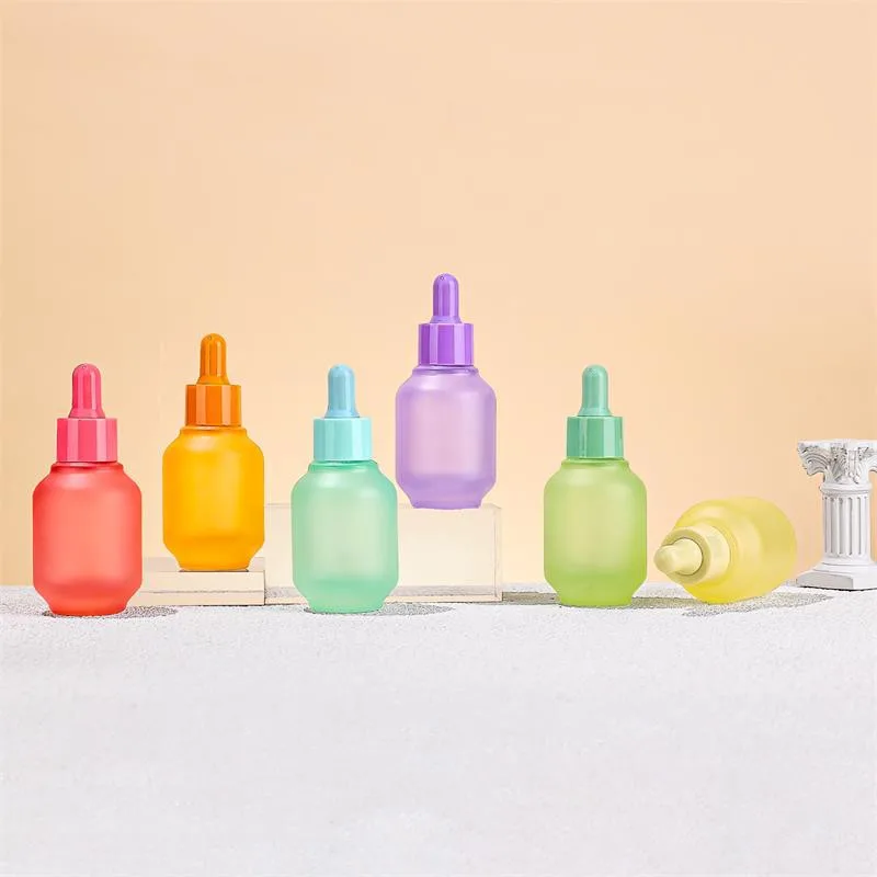 Buidéil Tincture 1 Oz Macaron Buidéil Spraeála Ola Riachtanacha 30ml