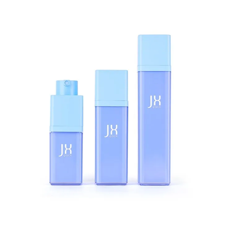 15ml 30ml 50ml Square Refillable Spray Container Bottle