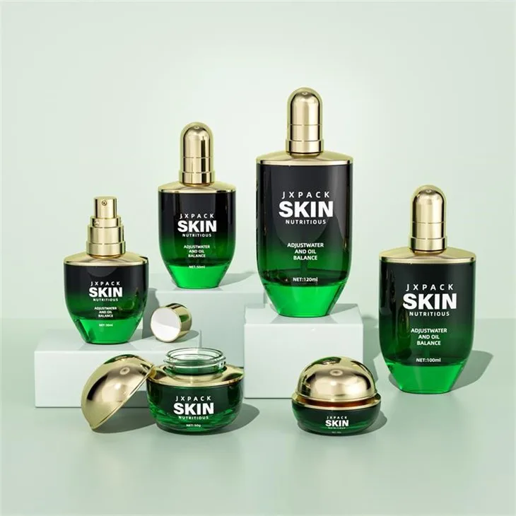 30ml Lotion Bottle Packaging 50ml 1oz Cosmetic Jars With Lids