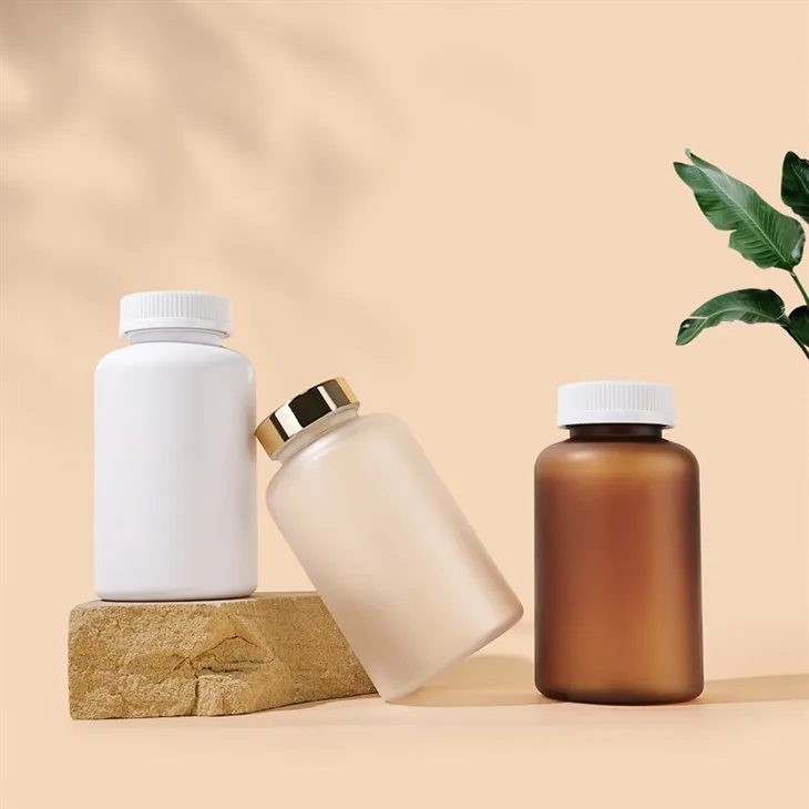 400cc Pill Bottle Plastic Child Proof Lid Medicine Jar