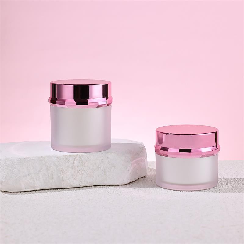 Empaquetado poner crema cosmético acrílico helado 30ml de 50g
