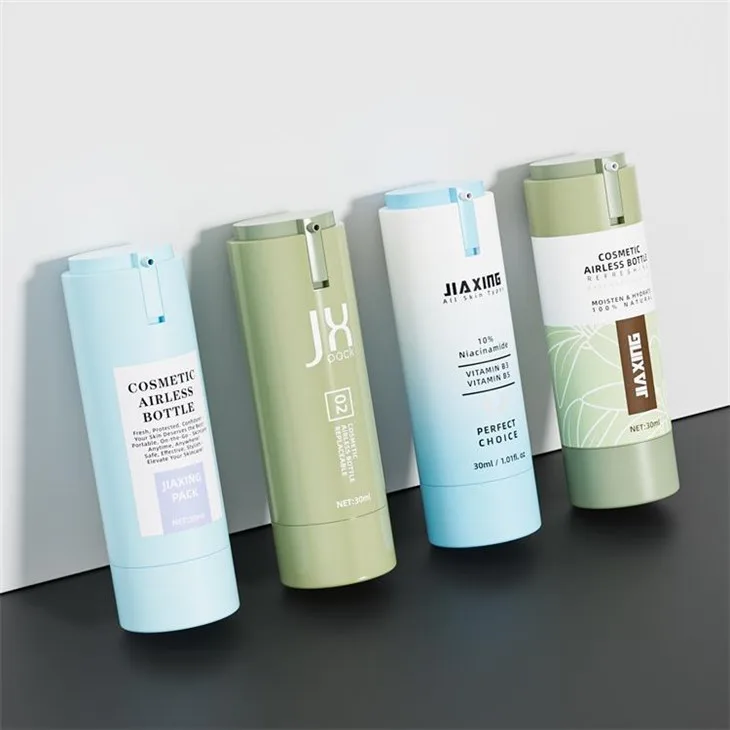 50ml Lotion Bottles Airless AS Empty Plastic Lotion Packaging