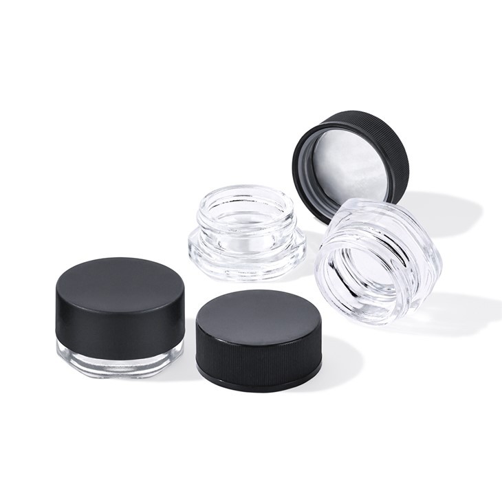 5g 7g Concentrate Container Hexagon Child Resistant Small Jar
