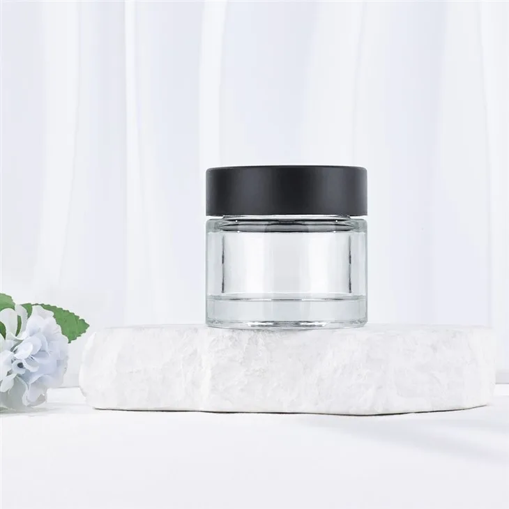 60ml Child Resistant Bottle Packaging Glass Stash Jars
