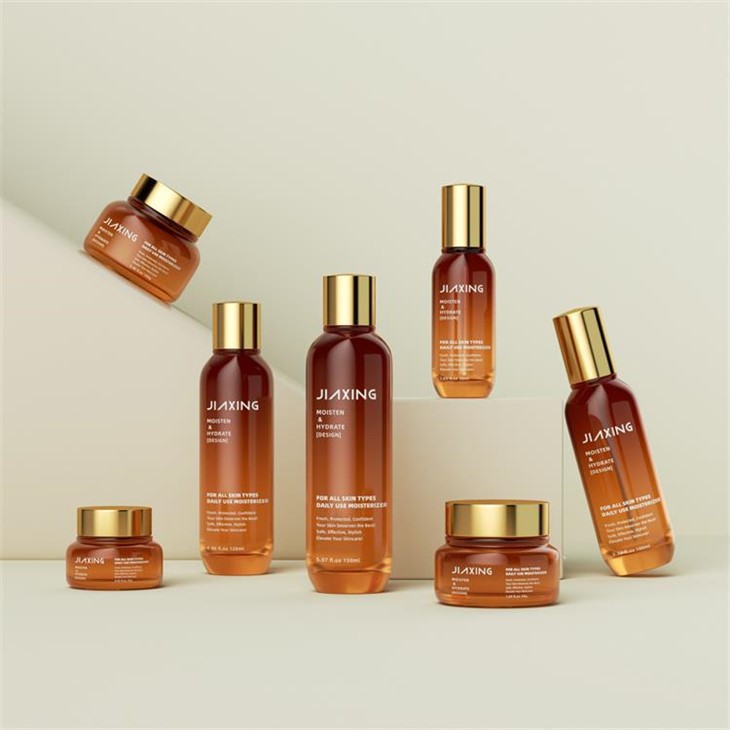 Cosmetic Product Packaging 100ml 120ml Glass Bottles For Skincare