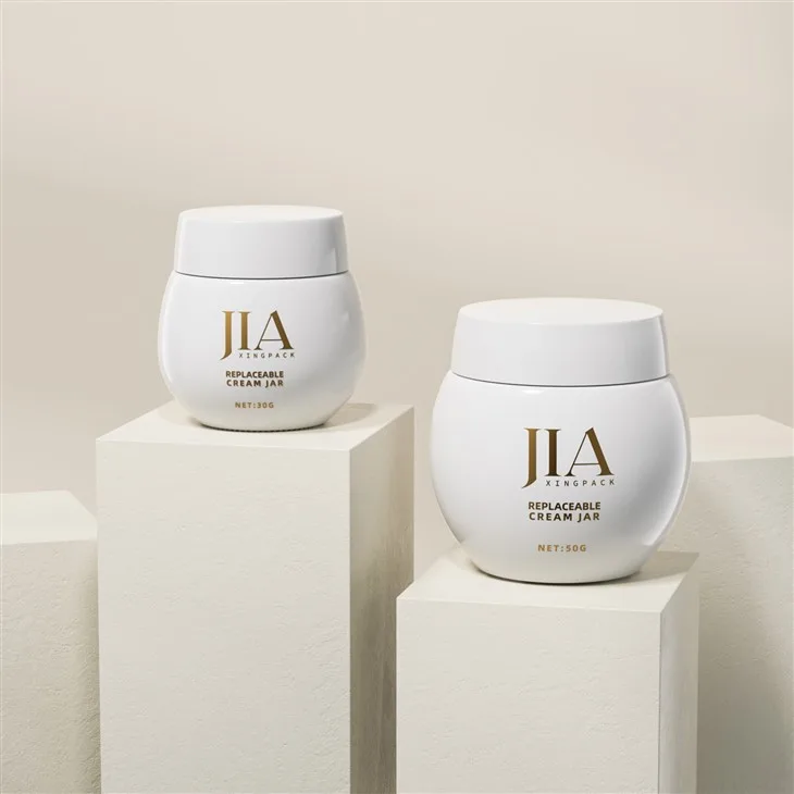 Cream Jar 50gm 30ml Glass Cosmetic Jars With Lid