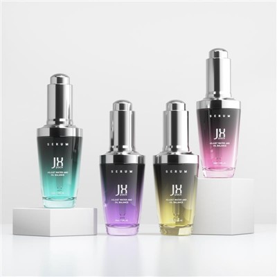 Customize Your Own Cosmetic Glass Bottle With Dropper