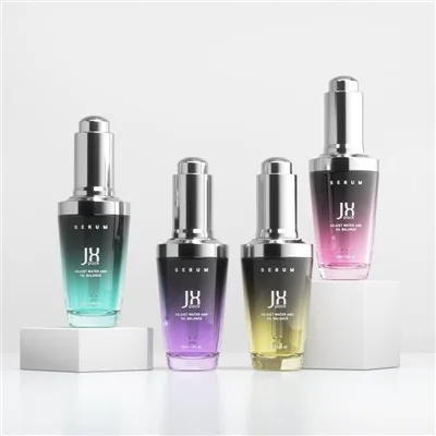 Customize Your Own Cosmetic Glass Bottle With Dropper