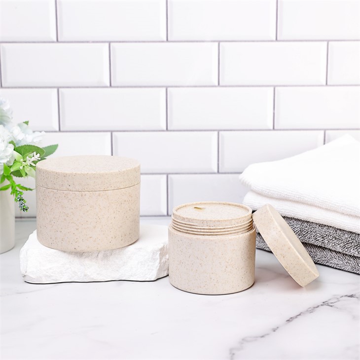Skin Care Cream Jar Eco Friendly Hdpe Small Plastic Cosmetic Jar