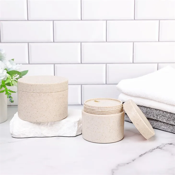 Skin Care Cream Jar Eco Friendly Hdpe Small Plastic Cosmetic Jar