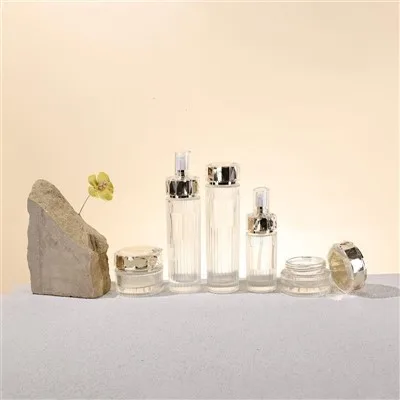 100ml Cosmetic Container Glass Packaging For Skincare