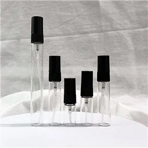 10ml Empty Refillable Spray Perfume Tube Vial Glass Bottle