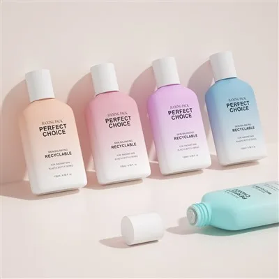135ml Plastic Toner Bottle Pet Cosmetic Bottle