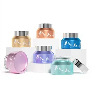 15g Electroplate Cosmetic Sample Jars 30ml Cream Jar