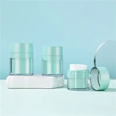 15ml 30ml 50ml Plastic Luxury Airless Pump Cream Jars