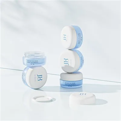 16g Small Travel Cosmetic Jars Glass Eye Cream Jar
