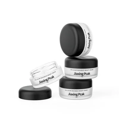 16g Small Travel Cosmetic Jars Glass Eye Cream Jar