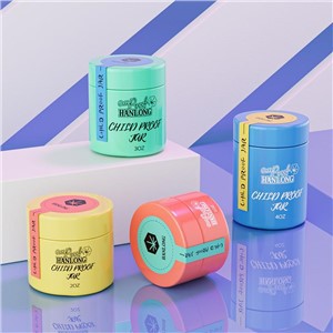 1oz 2oz 3oz 4oz Round Child Resistant Glass Jars