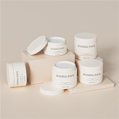 250ml Plastic Jars With Lids 200ml Cosmetic Cream Jar