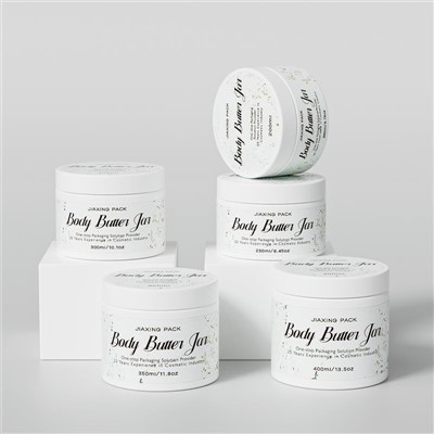 250ml Plastic Jars With Lids 200ml Cosmetic Cream Jar