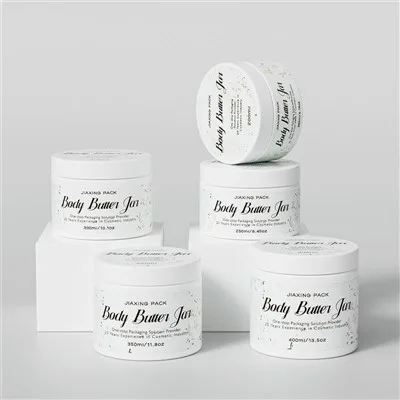 250ml Plastic Jars With Lids 200ml Cosmetic Cream Jar