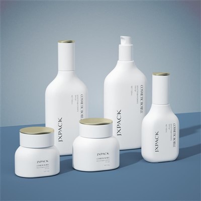 Unique Cosmetic Bottles 30g Glass Packaging For Creams