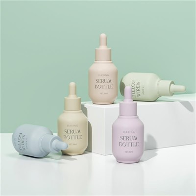 Pipette Bottle 30ml Glass Foundation Pump Spray Bottle