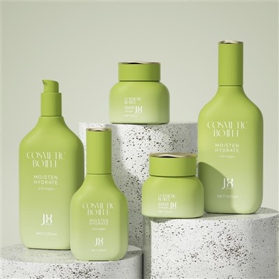 Unique Cosmetic Bottles 30g Glass Packaging For Creams