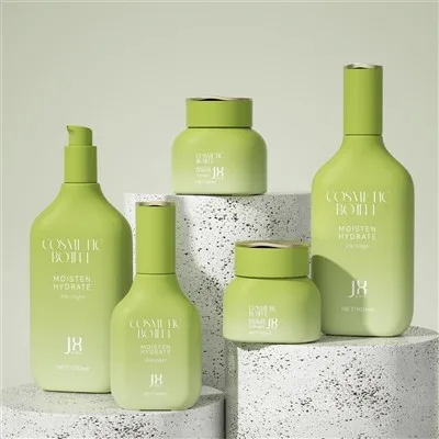 Unique Cosmetic Bottles 30g Glass Packaging For Creams