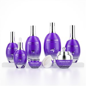 30g 50g Glass Cosmetics Jars Beautiful Skincare Packaging