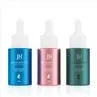 30ml Clear Amber Frosted Cylinder Flat Shoulder Dropper Bottle
