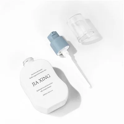 30ml Lotion Pump Glass Bottle White Refillable Foundation Bottle