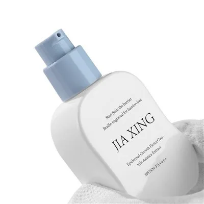 30ml Lotion Pump Glass Bottle White Refillable Foundation Bottle