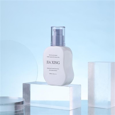 30ml Lotion Pump Glass Bottle White Refillable Foundation Bottle