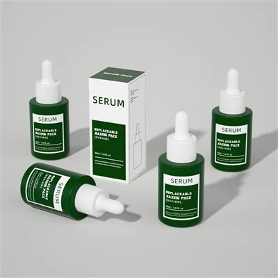 30ml Round Acrylic Universal Bottle Lotion Spray Essential Oil Dropper Bottle
