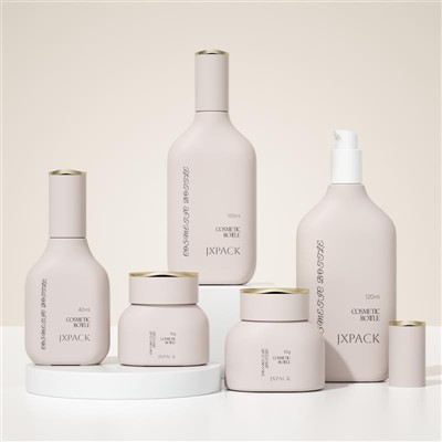 Unique Cosmetic Bottles 30g Glass Packaging For Creams